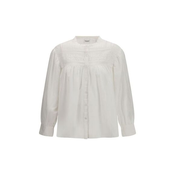 Marant Etoile White Cotton Women's Blouse